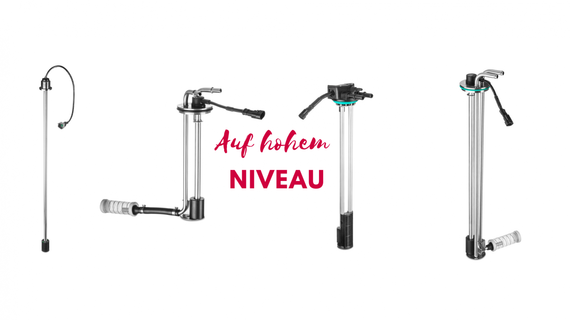 Übersicht 4  ROAD Niveausensoren / Füllstandsensoren / Füllstandsüberwachung